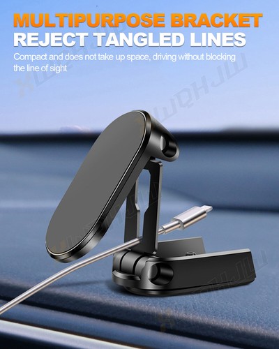 Magnetic Phone Holder for Car, Dashboard Car Phone Holder Mount - Photo 12 sur 14