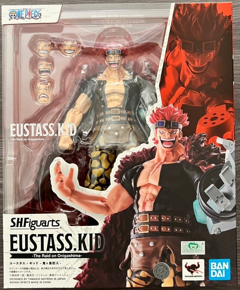 S.H.Figuarts ONE PIECE ユースタスキッド -鬼ヶ島討入-