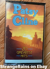 Patsy Cline - 20 GREATEST HITS - Cassette Tape - PLAY TESTED