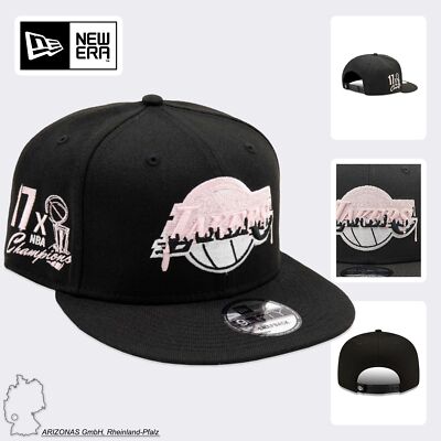New Era Herren Cap LA Lakers 9FIFTY Snapback NBA Schwarz