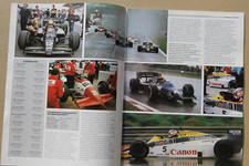 THE CAR Orbis magazine featuring PORTUGUESE GP 1985 & ITALA glossy articles