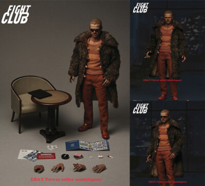 Blitzway fight club フィギュア　ファイトクラブ　1/6 Blitzway 1/6 Fight Club Taylor Brad Pitt Fur Coat Ver Action
