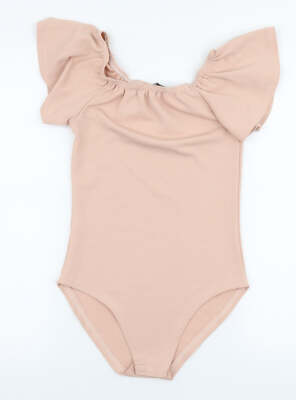 Exhibit Damen rosa Polyestermischung Body Einteiler Größe 8
