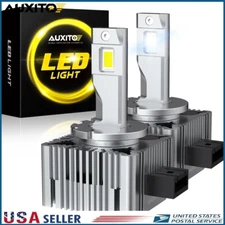 2X LED Headlight Bulbs 200W Replace D3S D3R HID Xenon Super White Conversion D