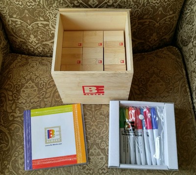 Be Blocks Kit Children's Designable Blocks 100% Natural Bamboo | eBay