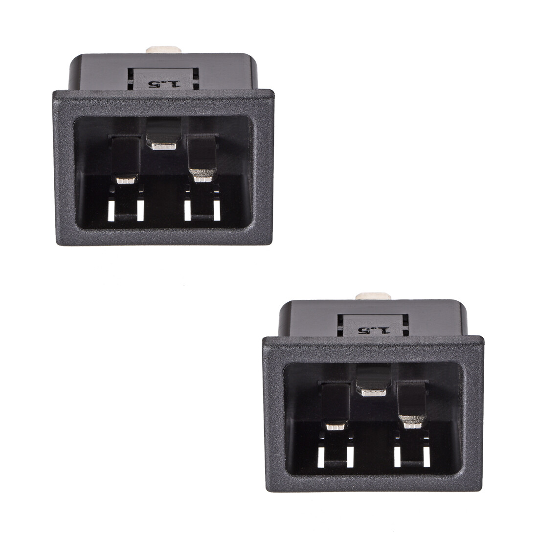 IEC Power Connector Uxcell C20 Panel Mount Power Connector - 3 Pin IEC ...