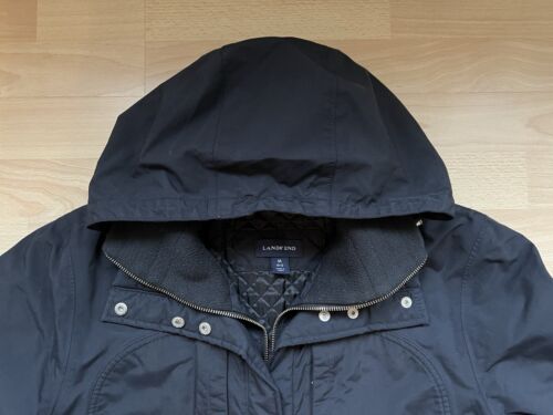 Lands‘ End Damen Winterjacke/ Kurzmantel Gr. M schwarz - Bild 6 von 10