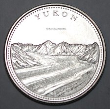 Canada 1992 YT 25 cents Yukon Territories UNC Provincial Canadian Quarter