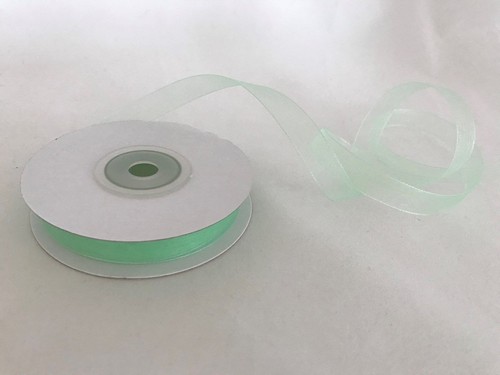 3/8" Organza Sheer Ribbon Solid Assorted Colors Spools Rolls 25 yards New - Picture 28 of 36