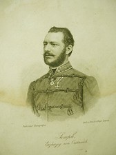 Joseph,  Erzherzog von Oesterreich Stahlstich ca. 1850, Archduke of Austria