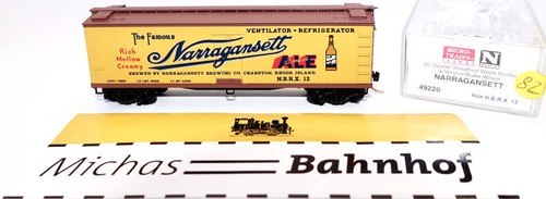 Micro Trains Line 49220 40' Sheathed Reefer Crazy Narragansett 12 N 1:160 f82 å | Zustand: Gebraucht