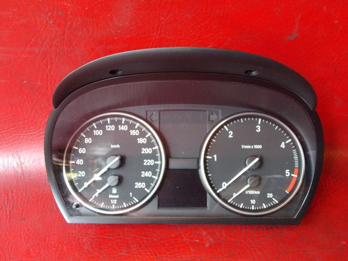 BMW 3er E90 320d 130KW Tacho Kombiinstrumente 9166846