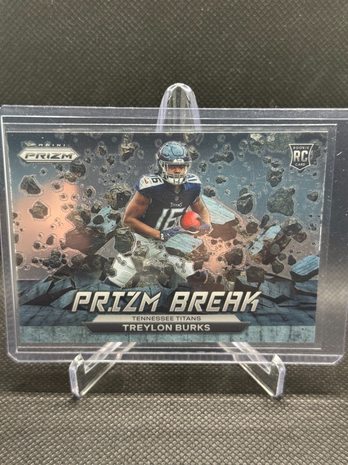 2022 Panini Prizm - Prizm Break Treylon Burks #PB-9 (RC)