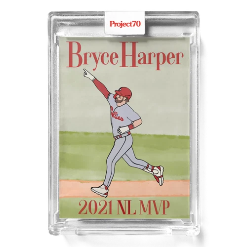 Topps Project70® Card 830 - Bryce Harper by Oldmanalan Project 70 MVP Phillies