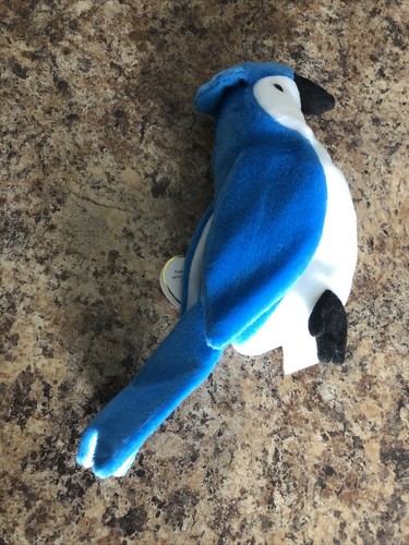 ROCKET Blue Jay -- BEANIE BABY WITH TAGS - Picture 2 of 8