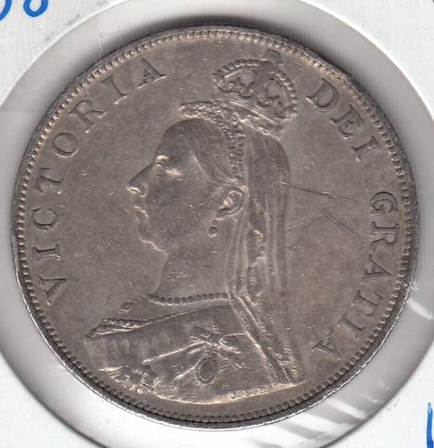 Photo of a 1888 Victoria Florin from an eBay sale
