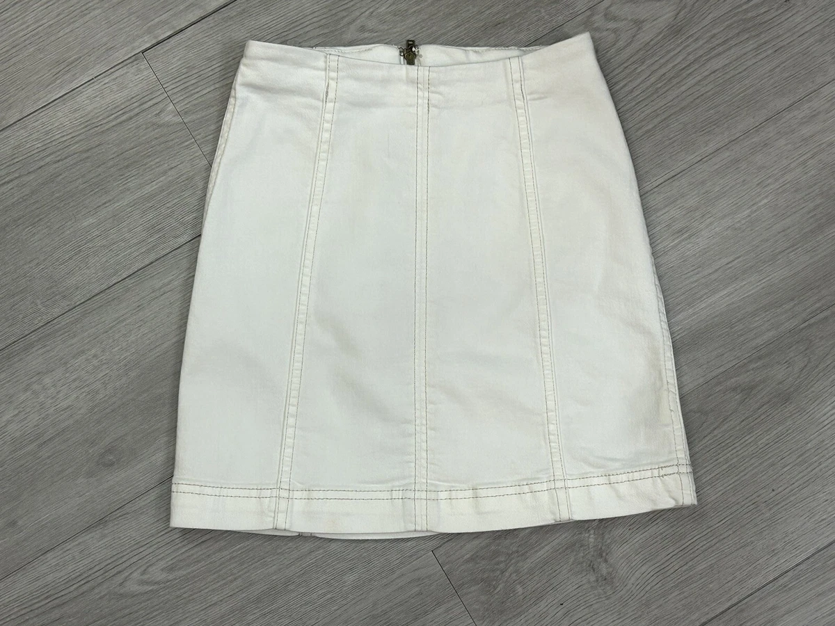 White pencil skirt size clearance 0