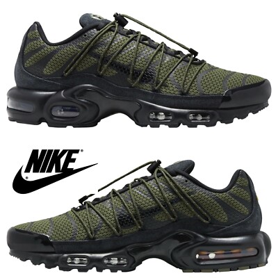Nike Air Max Plus Utility Men's Sneakers Casual Athletic Premium Comfort Size 9