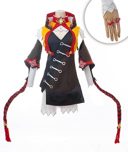 XINYAN Genshin Impact Cosplay Outfit Women Halloween Costume, L - Picture 3 of 4