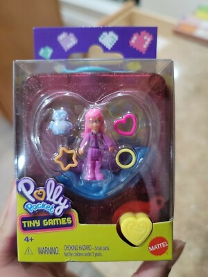 Mattel Polly Pocket Gwen & Warwhal Tiny Games Tiny Water YouTube Kids 