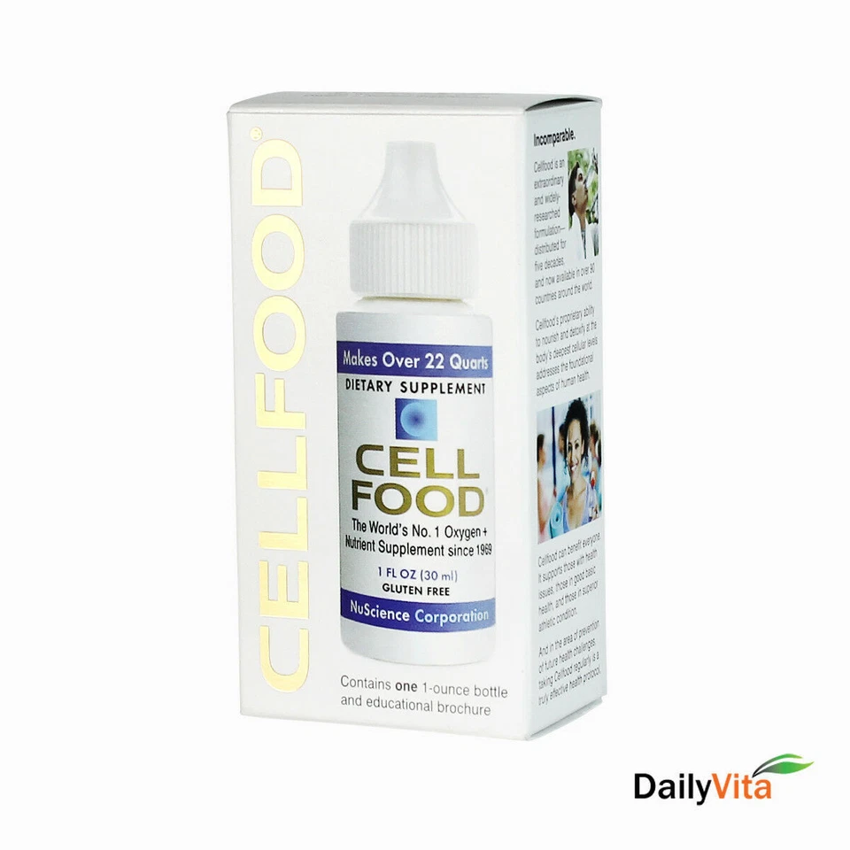 12 x concentrado líquido Cellfood 1 fl oz Foto 2 de 4