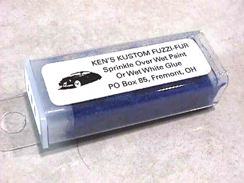 Ken's Kustom Fuzzi-Fur Flocking - #117 Bright Blue - 第 1/2 張圖片