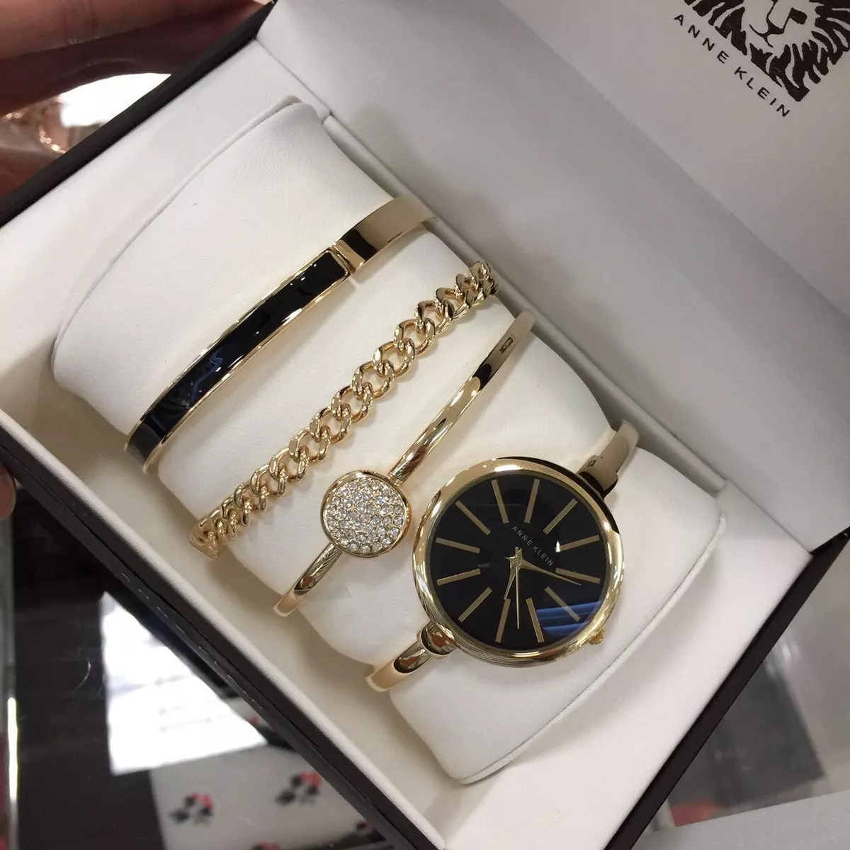 Swarovski watch hotsell bracelet set