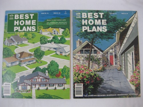 Vintage 3 PB book lot Best Home Plans Issues 95, 96 & 97 Archway Press VG - Imagen 2 de 5
