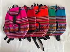 MOCHILA BOHO Tela Peruana Wowen Unisex Mo…