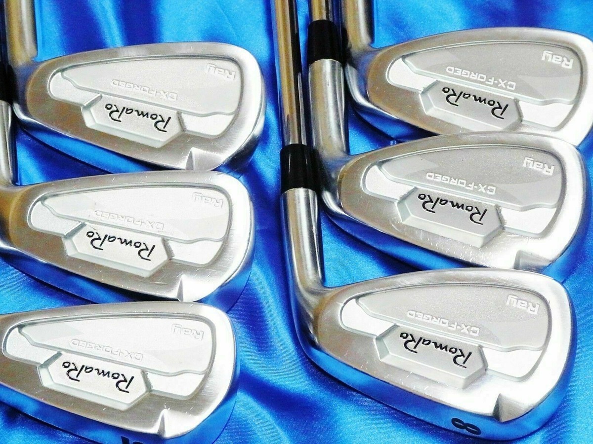 ROMARO RAY CX-FORGED 2013MODEL 6PC S-FLEX IRONS SET GOLF CLUBS