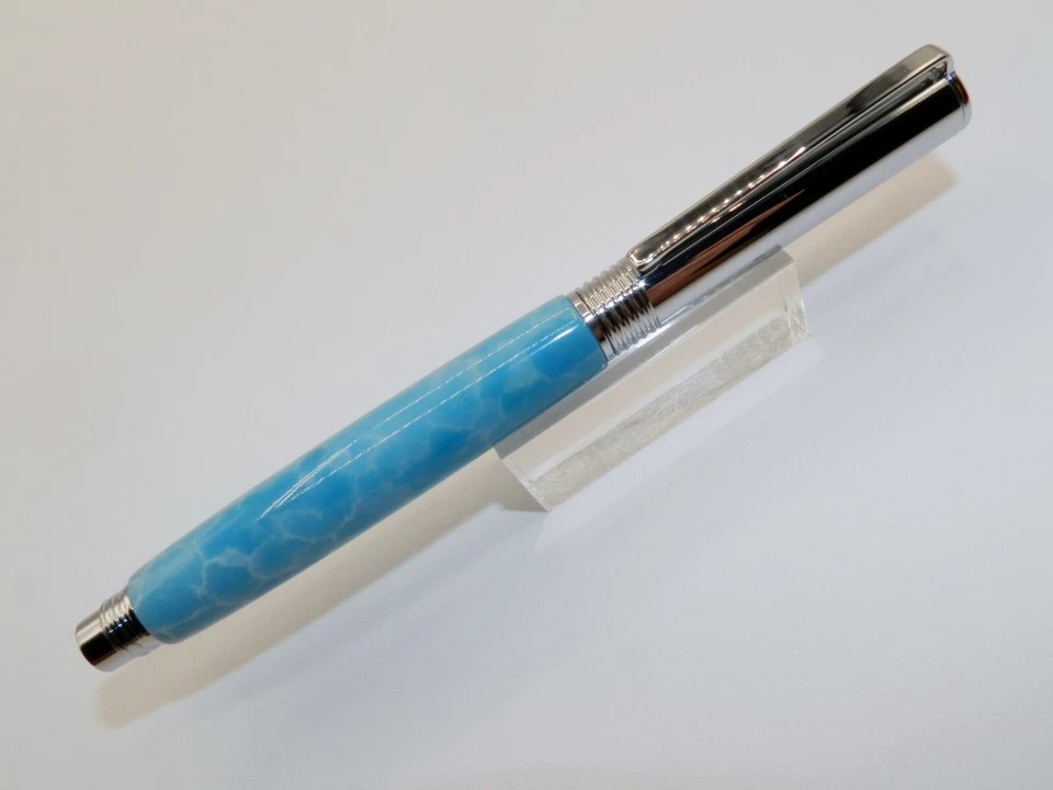 НОЖ ДЛЯ ХОББИ ручной работы с Larimar TruStone. Режущий инструмент Arts & Crafts Exacto. #42 - Изображение 3 из 4