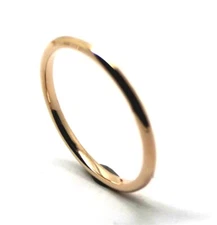 Kaedesigns New Genuine 9ct White Or Rose Or Yellow Gold 1.5mm Wedding Band Ring
