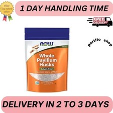 Now Foods, 2 Pack Whole Psyllium Husks, 16 oz 454 g 