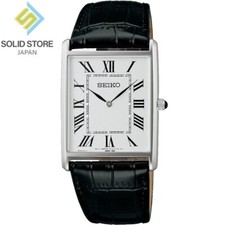 SEIKO SELECTION SSEH019 nano universe Special Edition Quartz Watch Leather Band