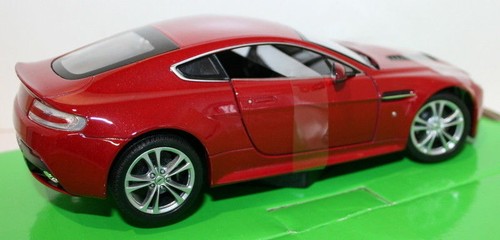 Welly NEX escala 1/24 24017W - Aston Martin V12 Vantage - rojo - Imagen 2 de 6