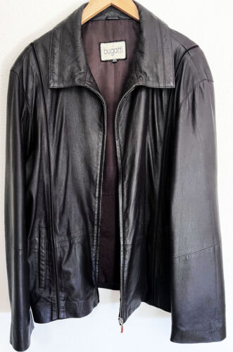 Bugatti Lamb Leather Zip Jacket (XL)