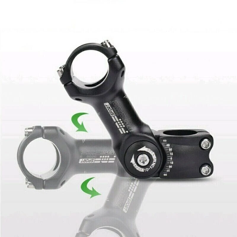 Road Bike Stem Riser 25.4mm 110mm Adjustable MTB Mountain Bicycle Handlebar - Image 3 of 4