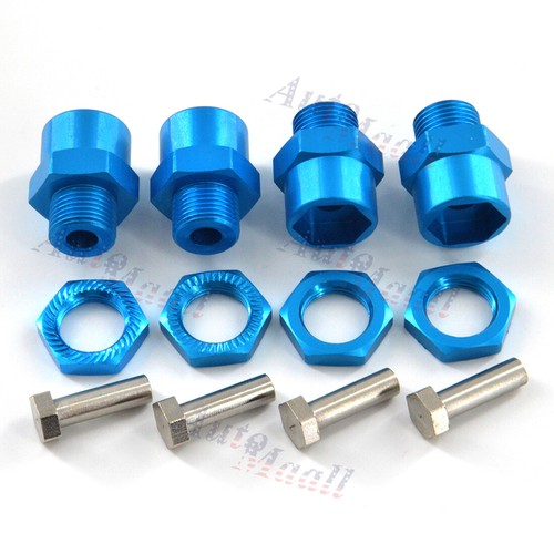 1/8 12mm to 17mm Wheel Hex Hub Adapter Conversion Extension Pack for 1/10 RC Car - Picture 6 of 34