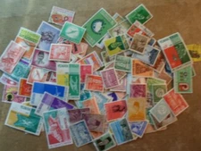 Collection 115 different stamps of Indonesia - Packet A