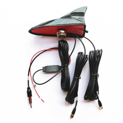 Shark Fin Car Antenna Radio FM/AM Signal Aerial Amplifier For WIFI GPS System