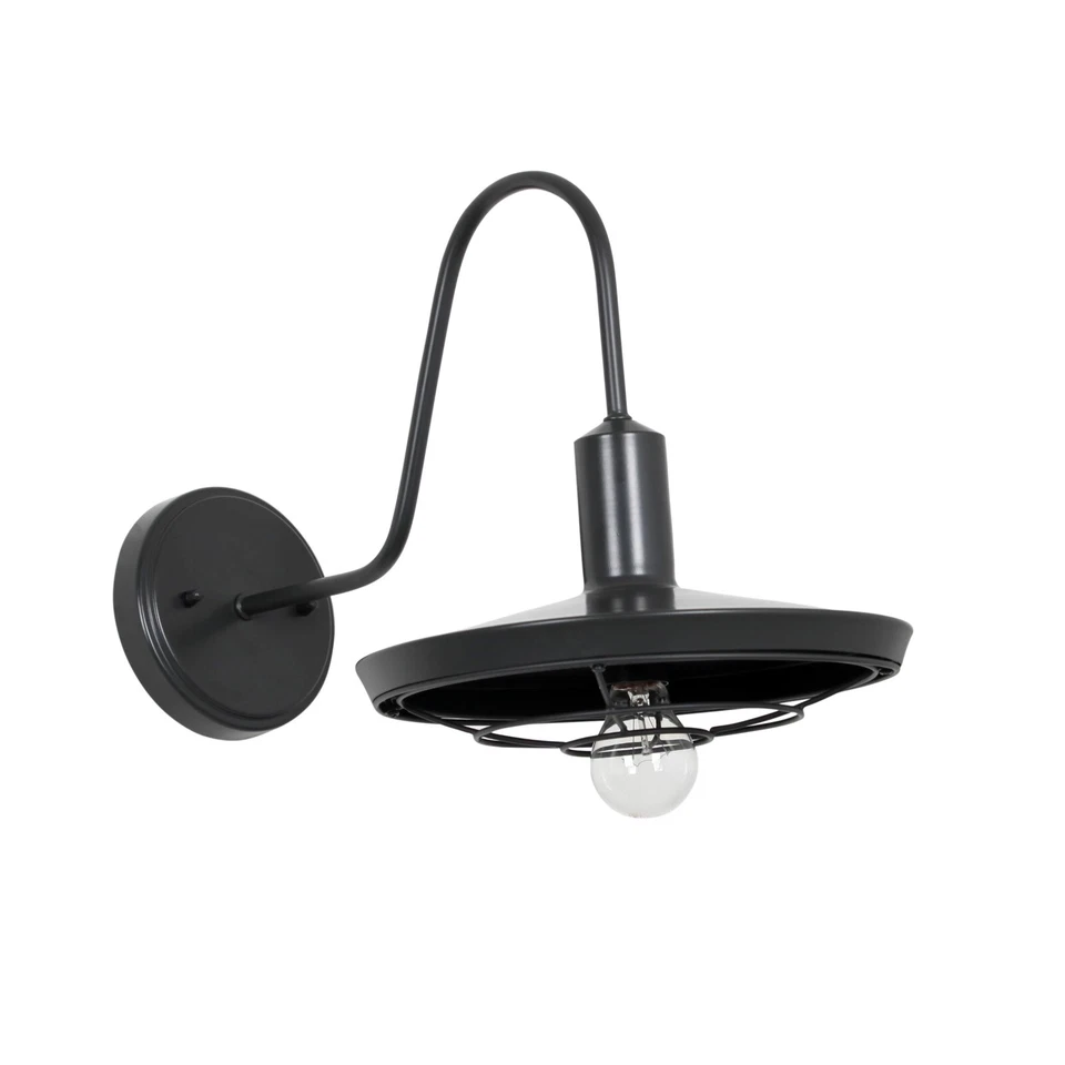 YHD Exterior Luz Metal Negro/Gris Moderno/Industrial Exterior Accesorio Foto 3 de 4