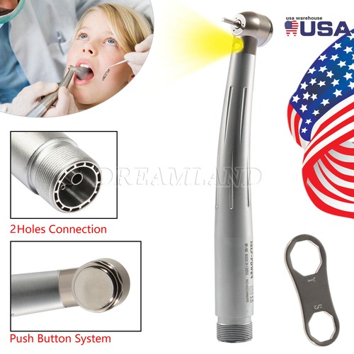 NSK Style Dental Fiber Optic LED E-generator high speed handpiece 4 Hole 2 Holes - Picture 25 of 71