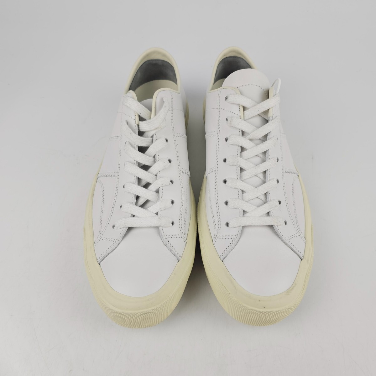 TOM FORD 22SS CAMBRIDGE レザースニーカー_WHITE LEATHER CAMBRIDGE SNEAKER | Tom Ford Fashion