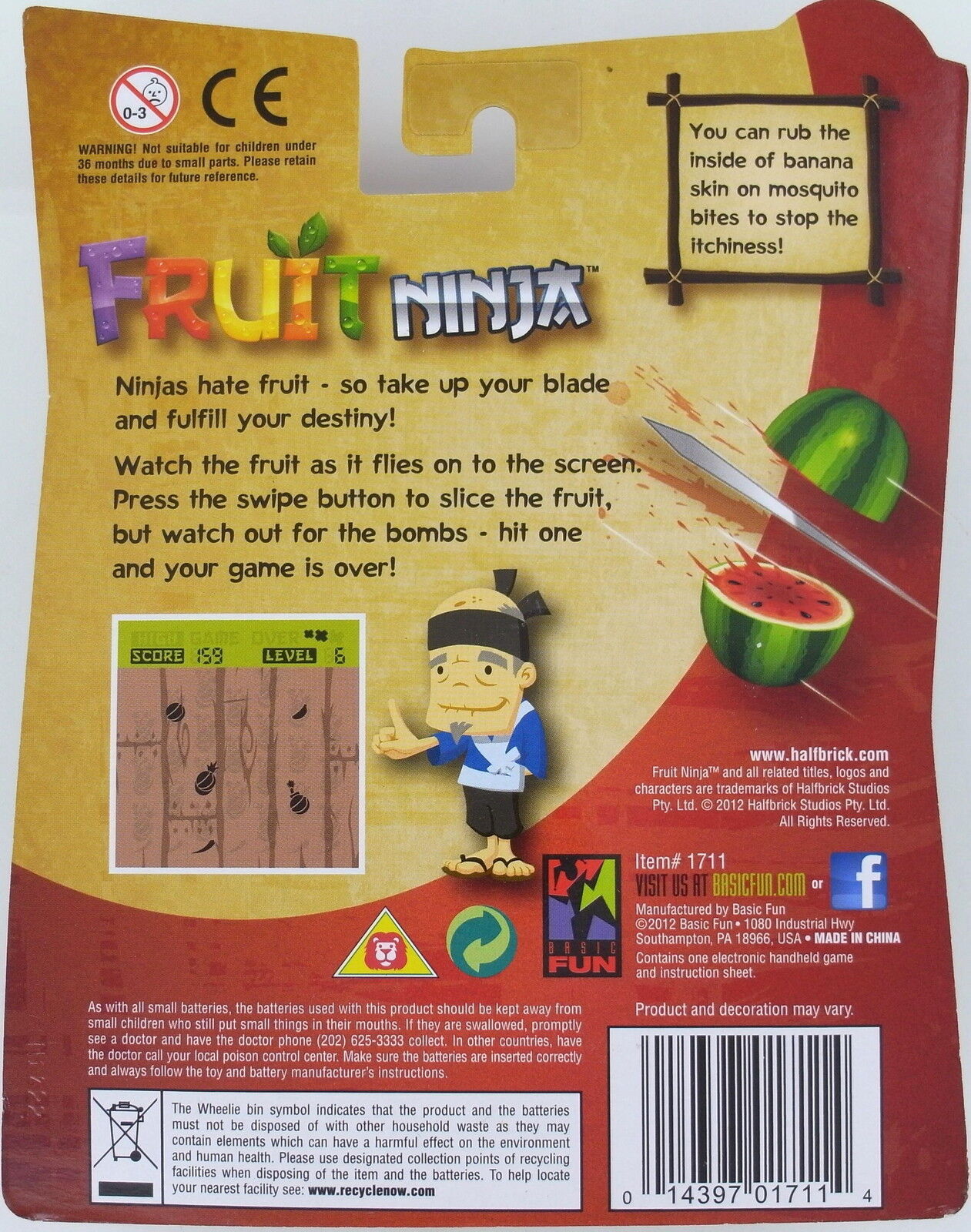 Retro review: Fruit Ninja