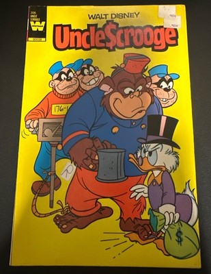 Uncle Scrooge #206 ~ WHITMAN 1984 ~ The Atom-Mover FN