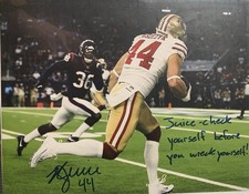 kyle juszczyk Signed Autographed 8x10 Picture Photo Niners 49ers With Inscr