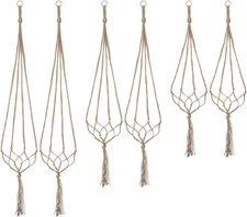 Macrame Plant Hanger Indoor Hanging Set