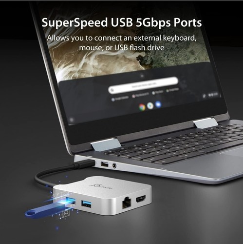 j5create USB C Hub- 4K 60Hz HDMI, 100W PD, 4K 60Hz HDMI, 100W PD, 2 x USB-A, E - 第 4/8 張圖片
