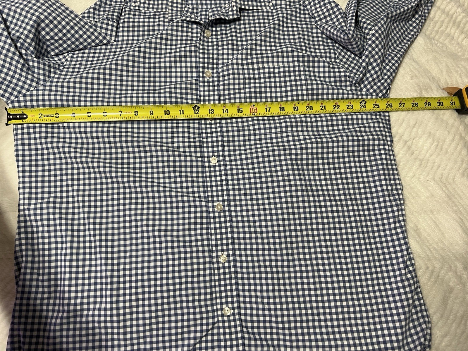 Vineyard Vines Performance Checked Long Sleeve Bu… - image 2