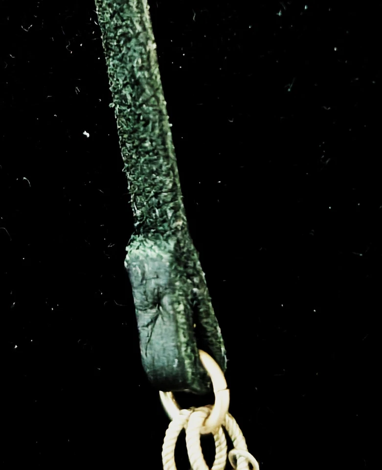 Collar de gamuza negra y perlas Silpada de plata de ley con cuentas de vidrio oxidado Foto 4 de 4